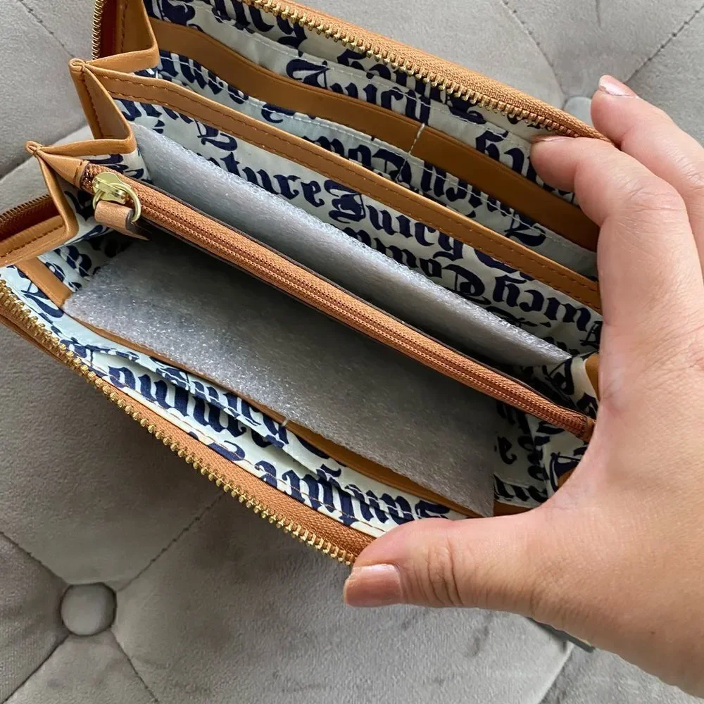 Juicy couture y2k terry cloth wallets